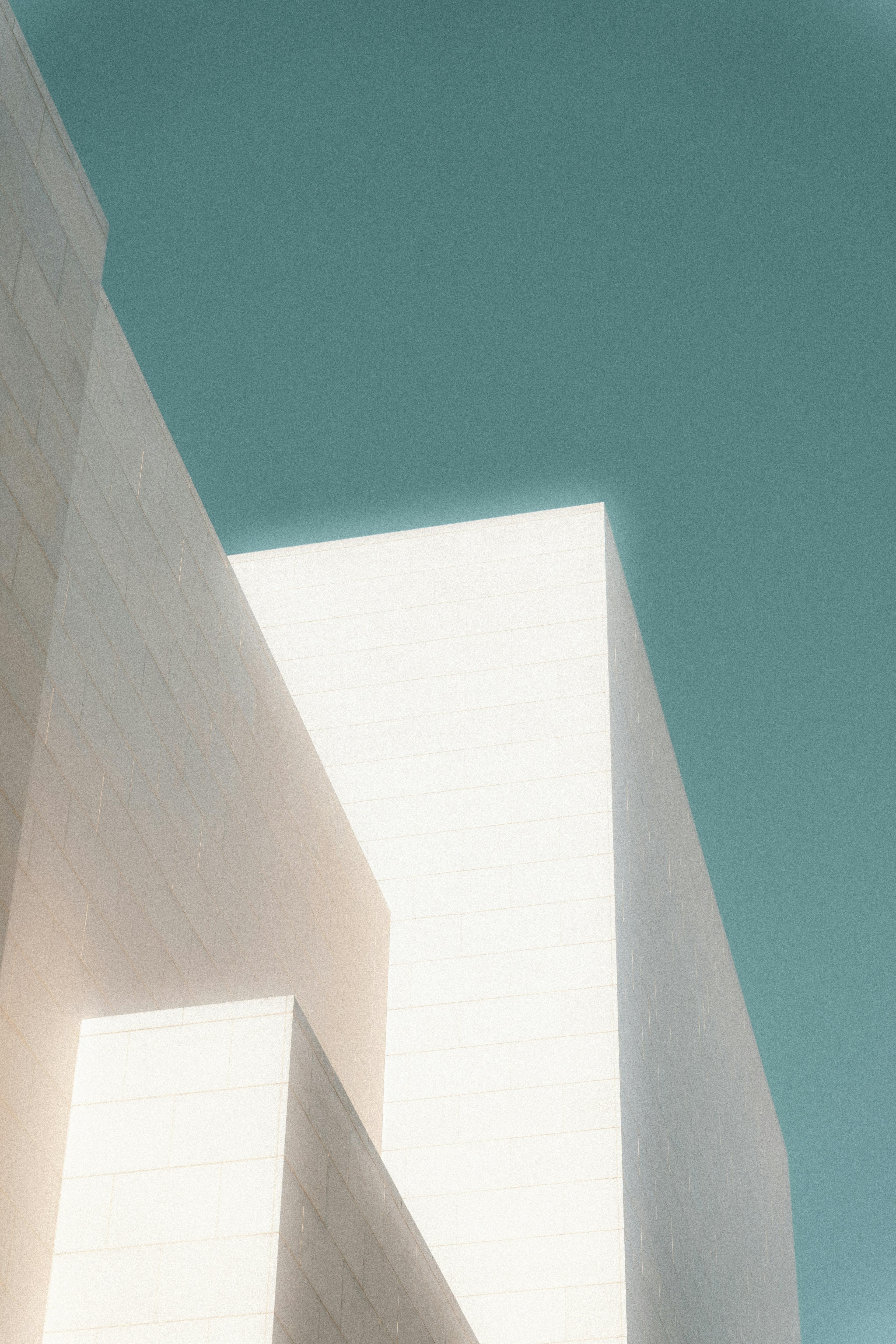 Modern architectural forms — building structure with intention